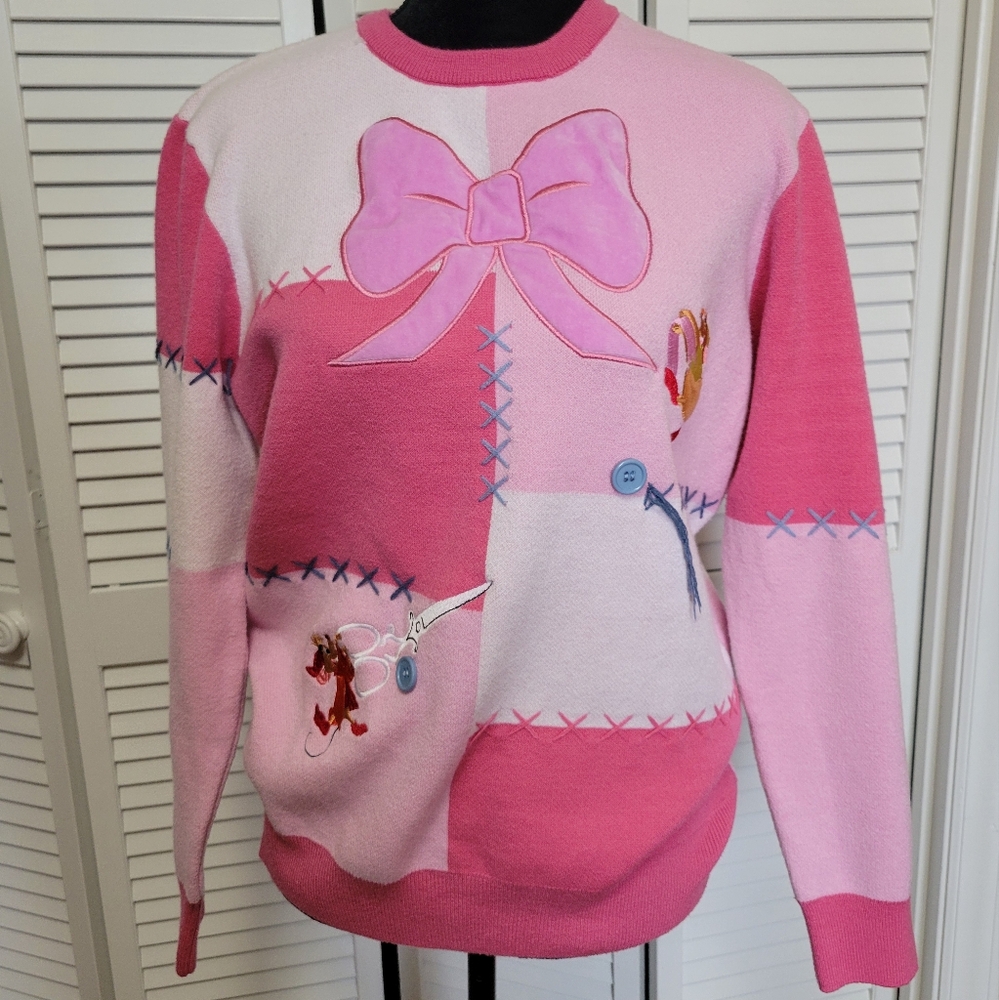 Boxlunch Cinderella Patchwork Sweater (Medium)